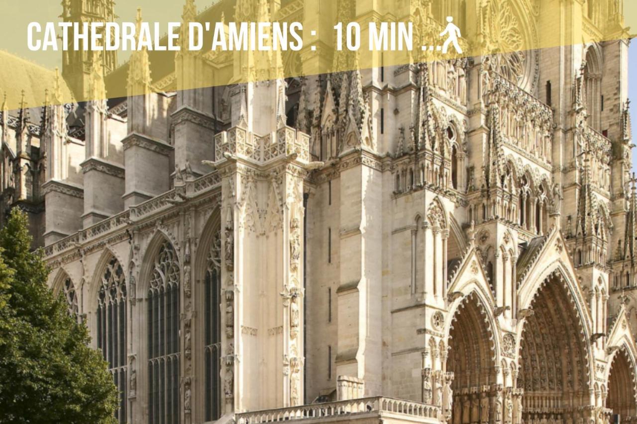 Les Perles Amienoises✩Black Pearl☆Hyper Centre☆ Amiens Kültér fotó